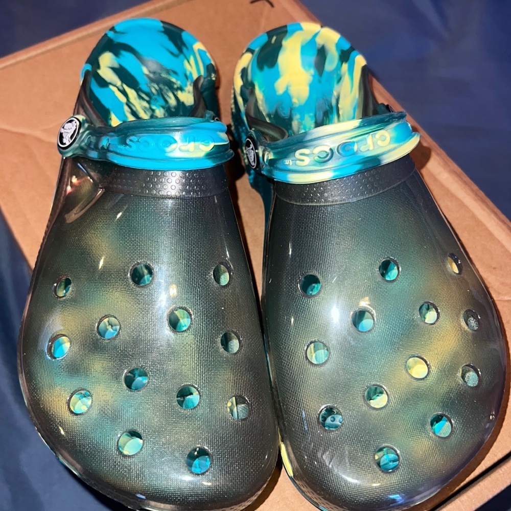 Multi Colored Crocs - Picture 2 of 3